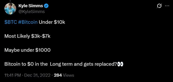 Bitcoin FUD screenshot